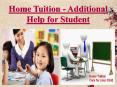 Home Tuition - Additional Help for Student PowerPoint PPT Presentation