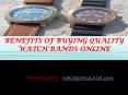 Go For Watch Bands Online Shopping!!!