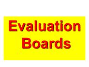 Evaluation Boards