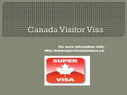 Canada Visitor visa