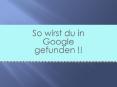 Gute Rankings durch Local SEO PowerPoint PPT Presentation