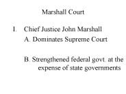 Marshall Court