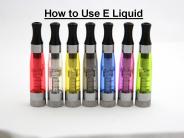 How to Use E Liquid