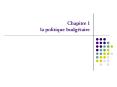 Chapitre 1 la politique budg PowerPoint PPT Presentation