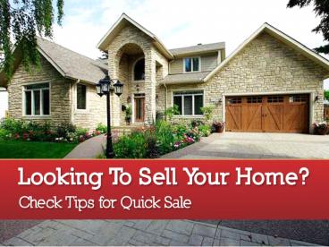 Tips to Sell Home in Calgary