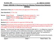 IEEE 802.15 <subject>