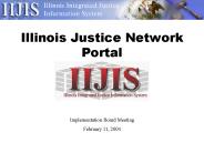 Illinois Justice Network Portal