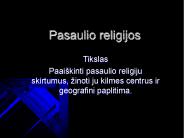 Pasaulio religijos
