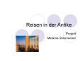 Reisen in der Antike PowerPoint PPT Presentation