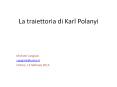 La traiettoria di Karl Polanyi PowerPoint PPT Presentation