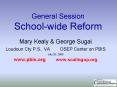 General Session School-wide Reform PowerPoint PPT Presentation