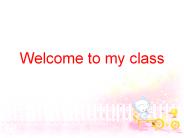 Welcome to my class