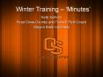 Winter Training  PowerPoint PPT Presentation