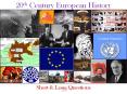 20th Century European History PowerPoint PPT Presentation