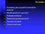 Keramika jako nejstar