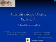 Autenticazione Utente Kerberos 5