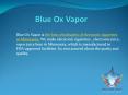 Blue Ox Vapor - Products PowerPoint PPT Presentation