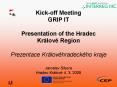 Kick-off Meeting GRIP IT Presentation of the Hradec Kr PowerPoint PPT Presentation