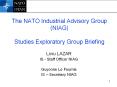 The NATO Industrial Advisory Group (NIAG)  Studies Exploratory Group Briefing PowerPoint PPT Presentation