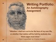 Writing Portfolio: An Autobiography Assignment