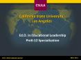 California State University, Los Angeles PowerPoint PPT Presentation