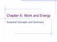 Chapter 6: Work and Energy PowerPoint PPT Presentation
