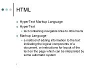 HTML