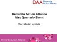 Dementia Action Alliance May Quarterly Event PowerPoint PPT Presentation