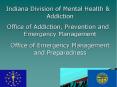 Indiana Division of Mental Health PowerPoint PPT Presentation