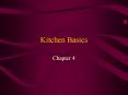 Kitchen Basics PowerPoint PPT Presentation