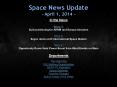 Space News Update PowerPoint PPT Presentation