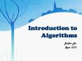 Introduction to Algorithms PowerPoint PPT Presentation