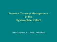 Physical Therapy Management of the Hypermobile Patient PowerPoint PPT Presentation