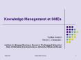 Knowledge Management at SMEs PowerPoint PPT Presentation