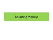 Counting Money PP