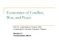 Economics of Conflict, War, and Peace PowerPoint PPT Presentation