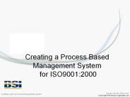 Creating a Process Based