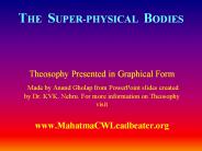 THE SUPER-PHYSICAL BODIES