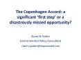 The Copenhagen Accord: a significant  PowerPoint PPT Presentation