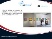 Exhibition in London