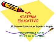 SISTEMA EDUCATIVO