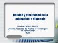 Calidad y efectividad de la educaci PowerPoint PPT Presentation