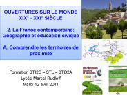 OUVERTURES SUR LE MONDE XIX
