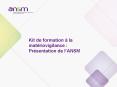 Kit de formation  PowerPoint PPT Presentation