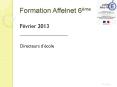 Formation Affelnet 6 PowerPoint PPT Presentation
