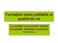 Formation soins palliatifs et qualit PowerPoint PPT Presentation