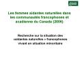 Les femmes aidantes naturelles dans les communaut PowerPoint PPT Presentation