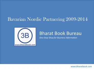 Bavarian Nordic Partnering 2009-2014 (1)