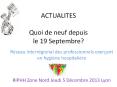 ACTUALITES Quoi de neuf depuis le 19 Septembre? PowerPoint PPT Presentation