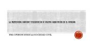 La prevenci
